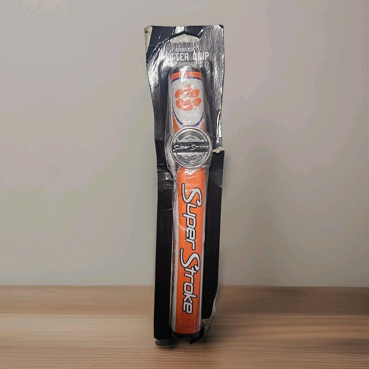 SuperStroke NCAA Mid Slim 2.0 Golf Putter Grip w/ Ball Marker Oversized New 