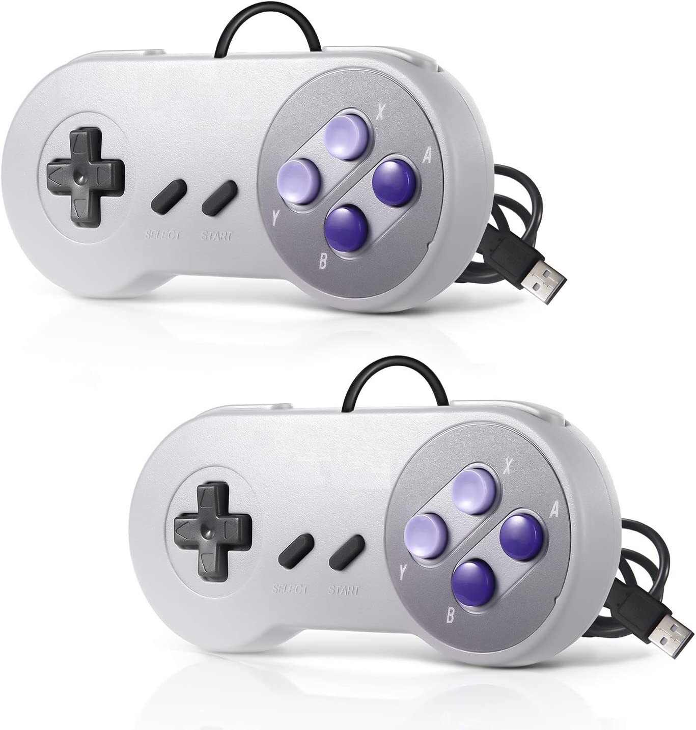 USB SNES STYLE CONTROLLERS GAMEPADS - RETROPIE BATOCERA PAIR (TWO CONTROLLERS) USB SNES STYLE CONTROLLERS GAMEPADS - RETROPIE BATOCERA PAIR (TWO CONTROLLERS)