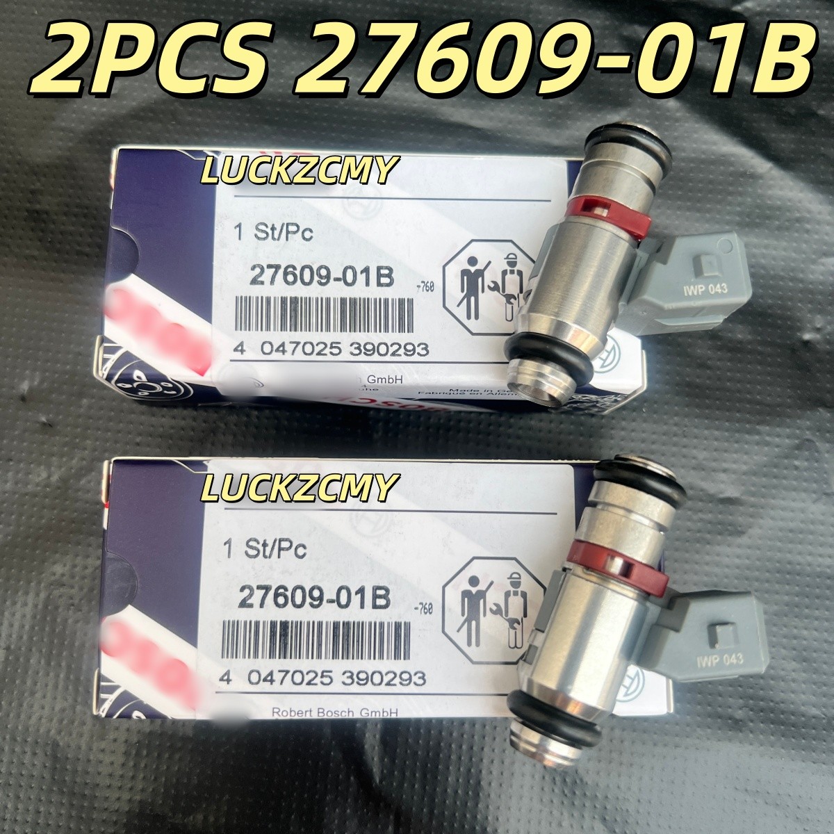 NEW 27609-01B 2X Fuel Injectors 28040151A, 28040071A