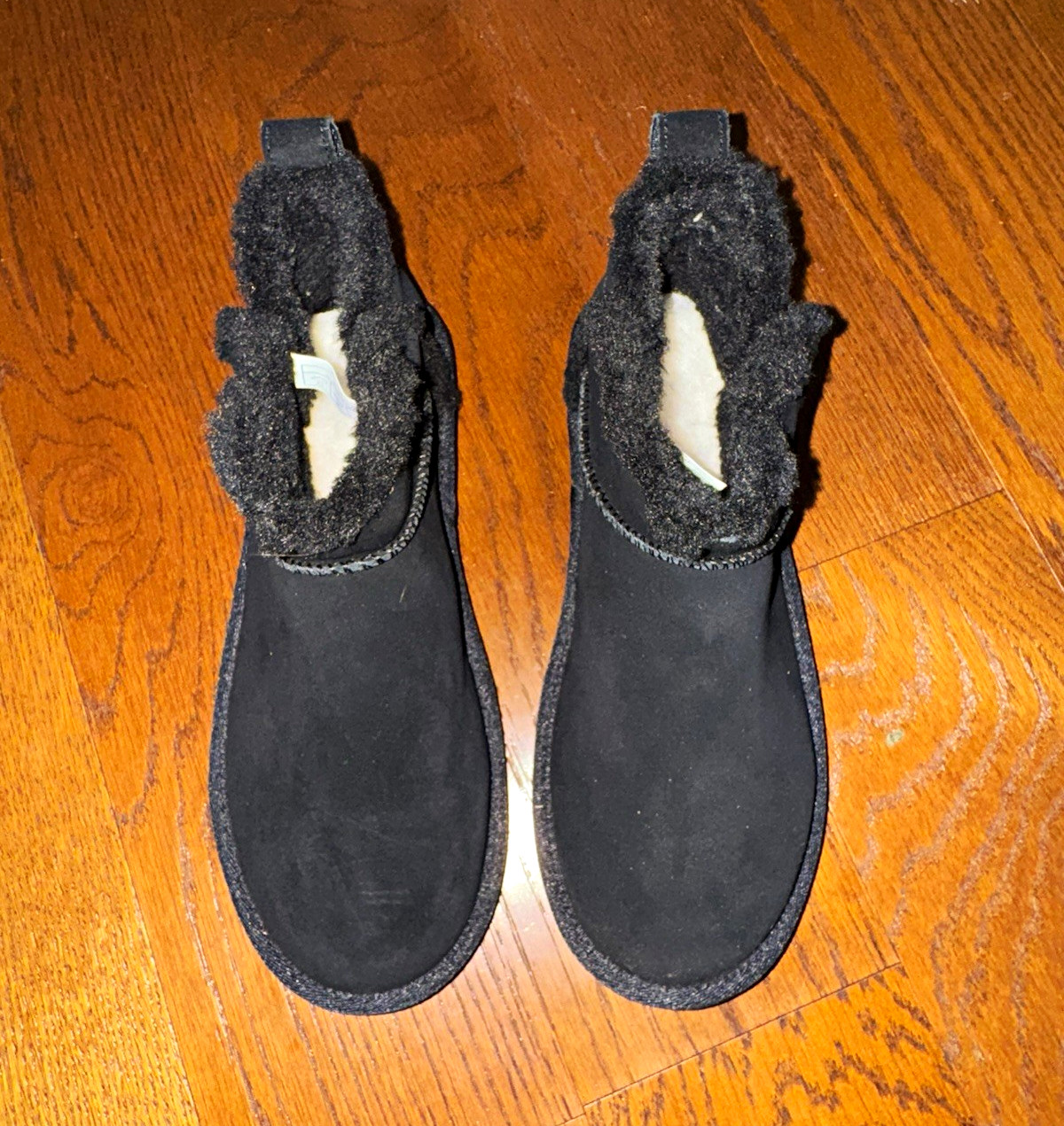 Koolaburra by UGG W Koola Ultra Mini Women’s Black Suede Ankle Boot US 8