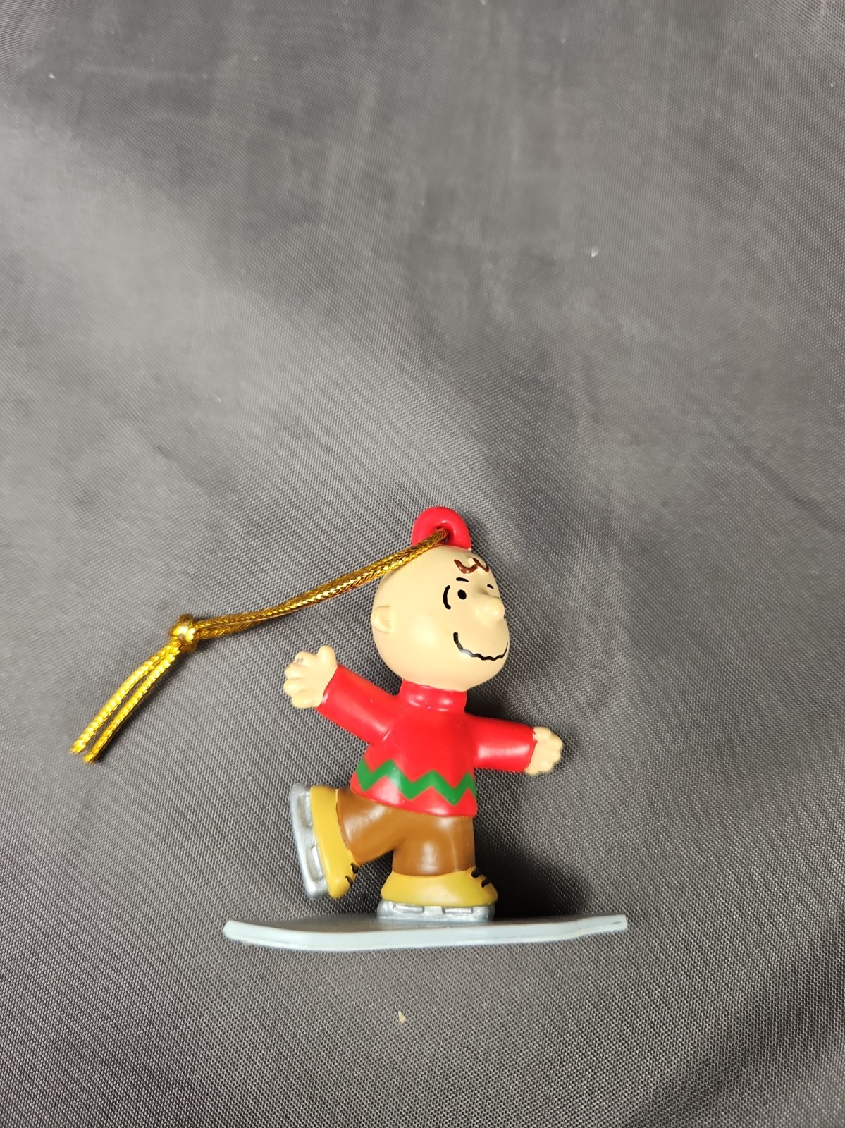 Skating Charlie Brown Vintage Peanuts PVC Ornament Skating Charlie Brown Vintage Peanuts PVC Ornament