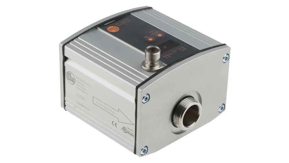 IFM SU7000 SUR34HGBFRKG/W/US-100-IPF Ultrasonic Flow Meter 0-50 l/min BRAND NEW