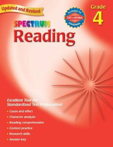 Spectrum Reading, Grade 4 - Paperback By School Specialty Publishing - GOOD