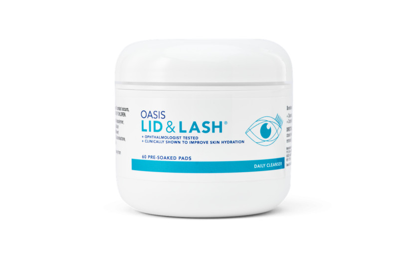 AUTHENTIC & NEW - OASIS LID & LASH  (60 PRE-SOAKED PADS) EXP 11/27