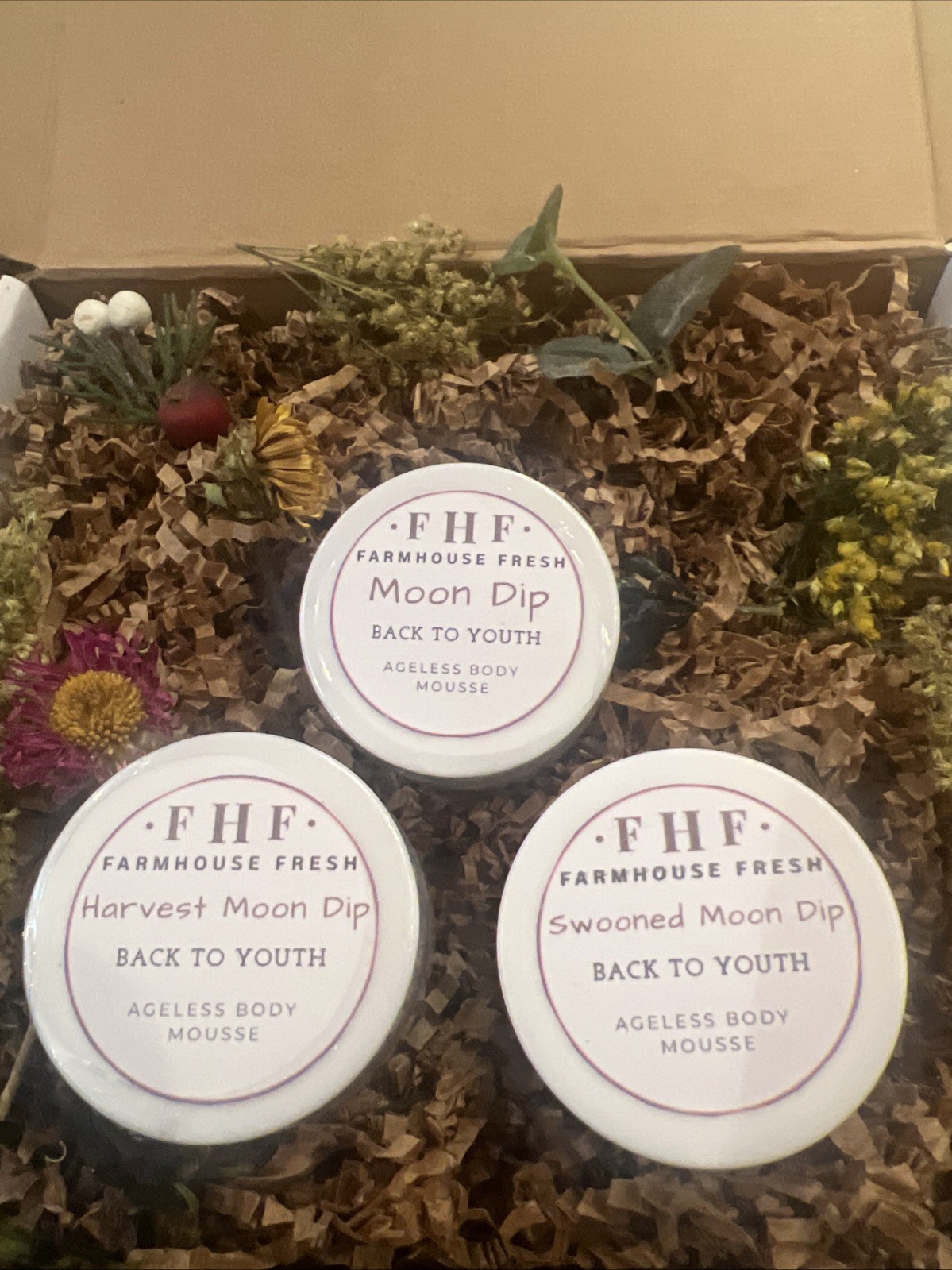 Farmhouse Fresh Organics & Naturals Over The Moon Gift Sampler Set
