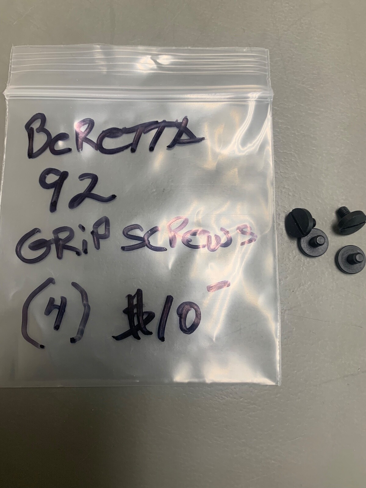Factory Original  Beretta 92 Grip Screws (4) US GI NO SALES TO CALIFORNIA