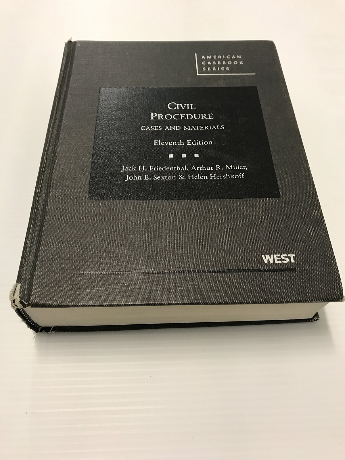 Civil Procedure by Jack H. Friedenthal