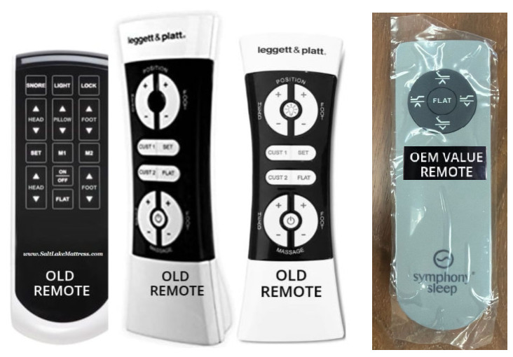 Leggett and Platt All Remote Models for Adjustable Beds