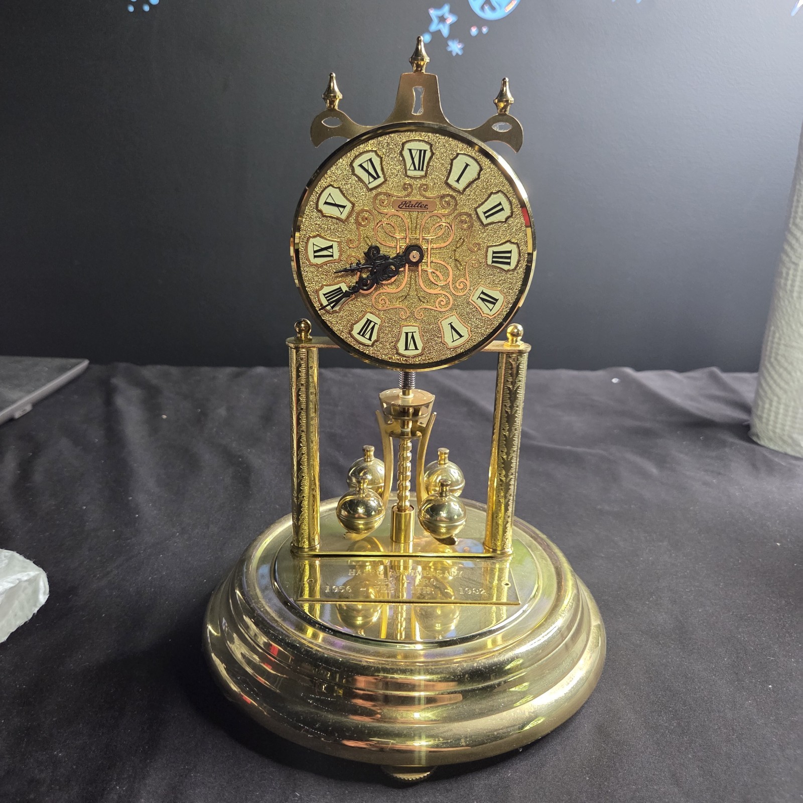 Vintage Kaller German Clock Unknow/Untested Vintage Kaller German Clock Unknow/Untested