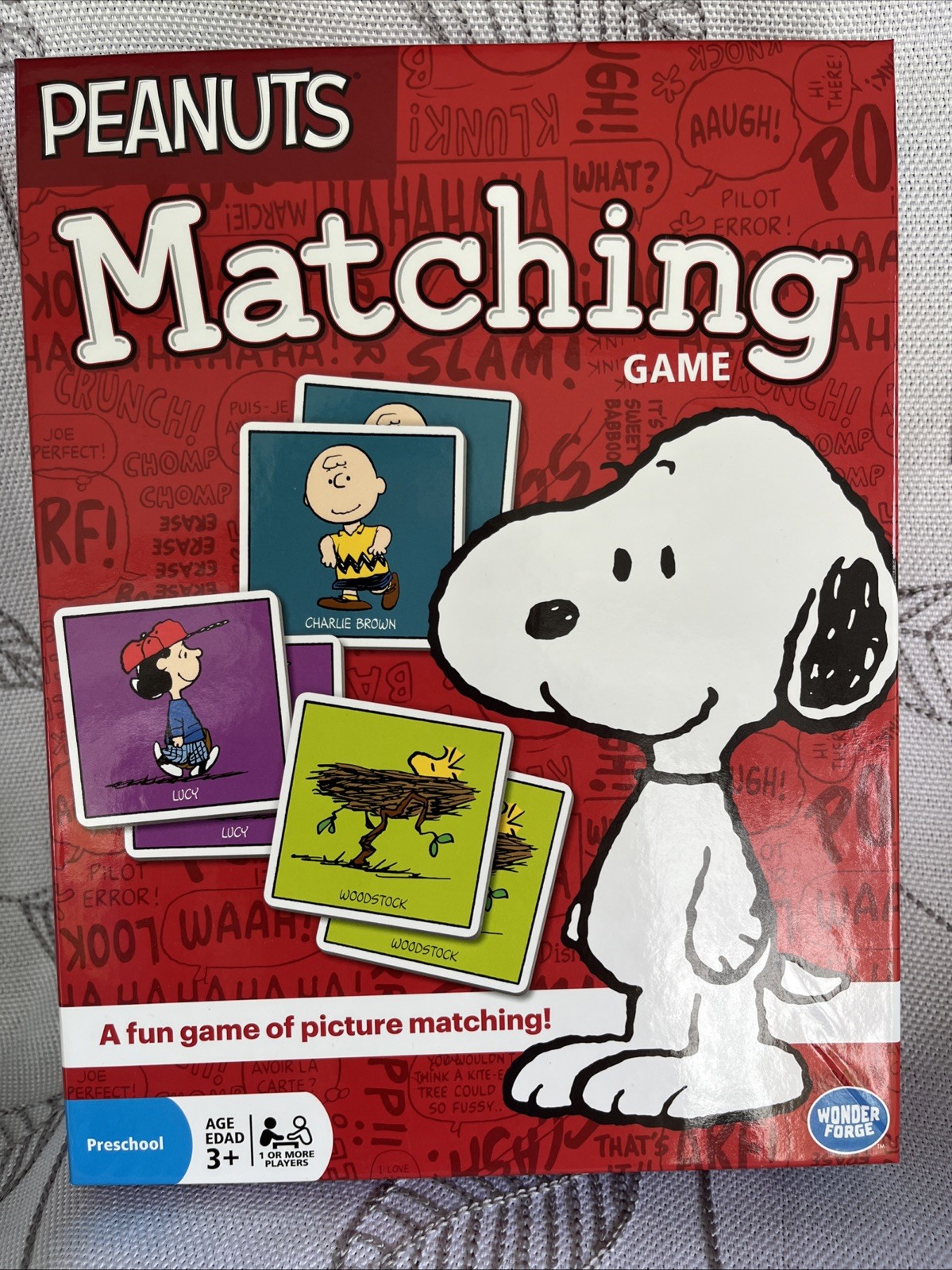 Peanuts Matching Game Charlie Brown Snoopy Wonder Forge Memory New Sealed Peanuts Matching Game Charlie Brown Snoopy Wonder Forge Memory New Sealed