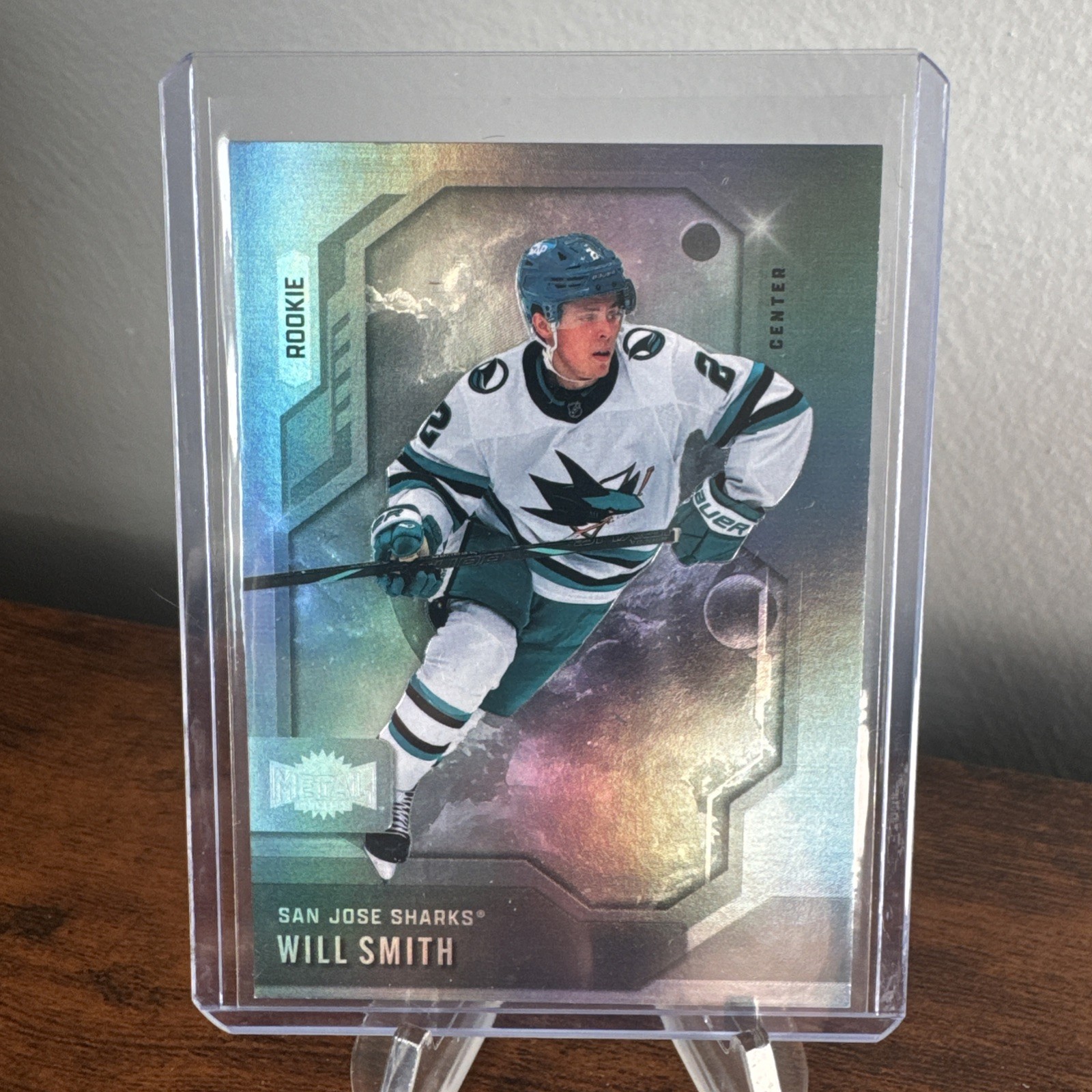 2024-25 Skybox Metal Universe Rookies Spectrum FX Will Smith #143 Rookie 2024-25 Skybox Metal Universe Rookies Spectrum FX Will Smith #143 Rookie