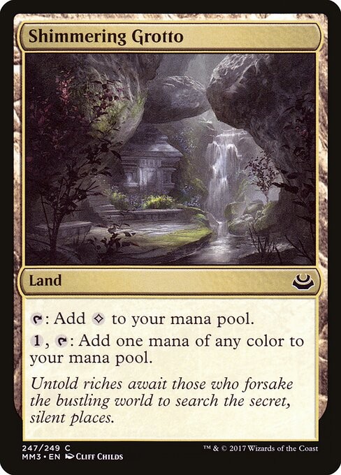 MTG Shimmering Grotto [MM3] #247 LP en