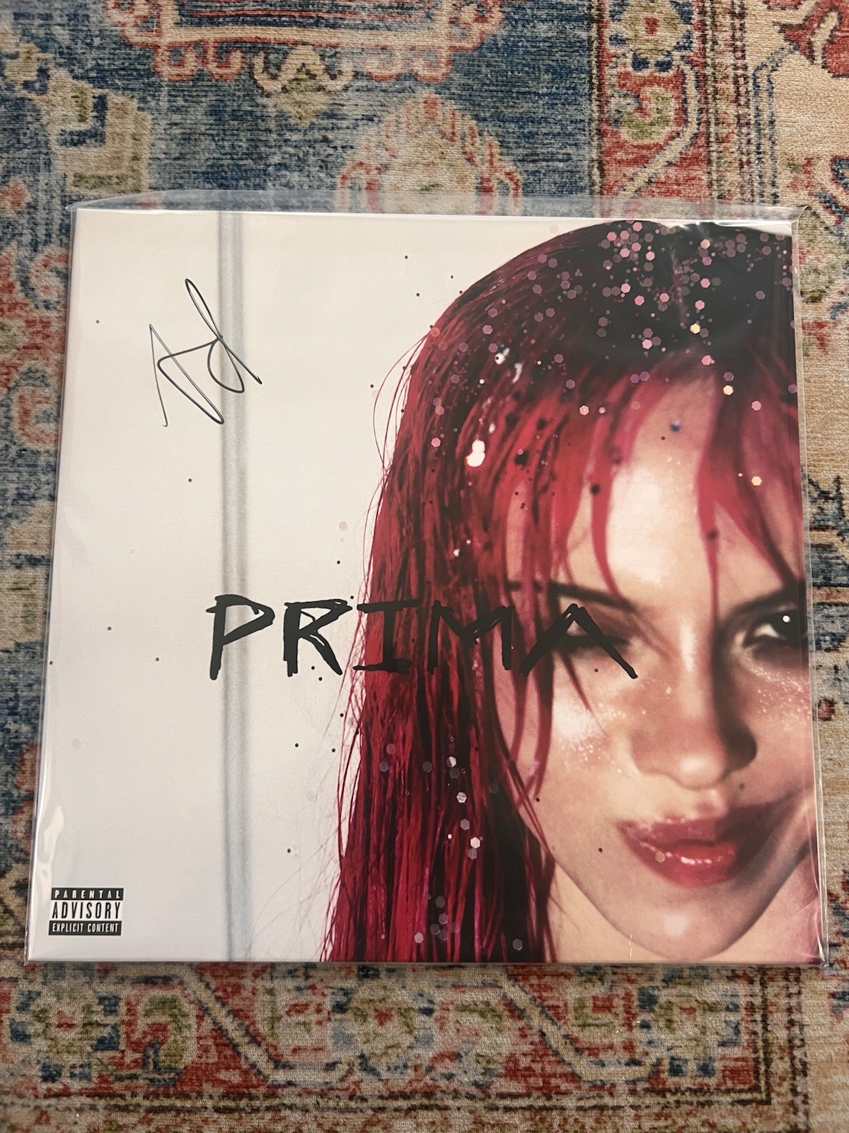 Adela Prima Hand Signed On Cover Vinyl LP Adela Prima Hand Signed On Cover Vinyl LP