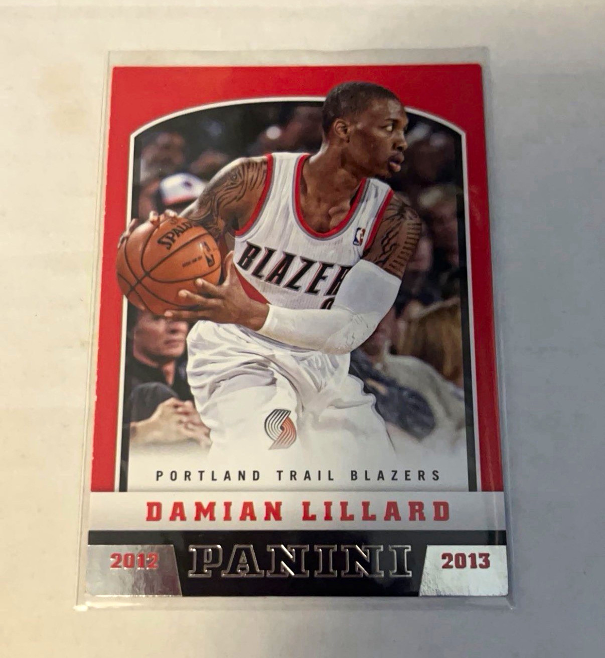 Panini 2012-13 Damian Lillard Rookie Base Set #262 Portland Trail Blazers