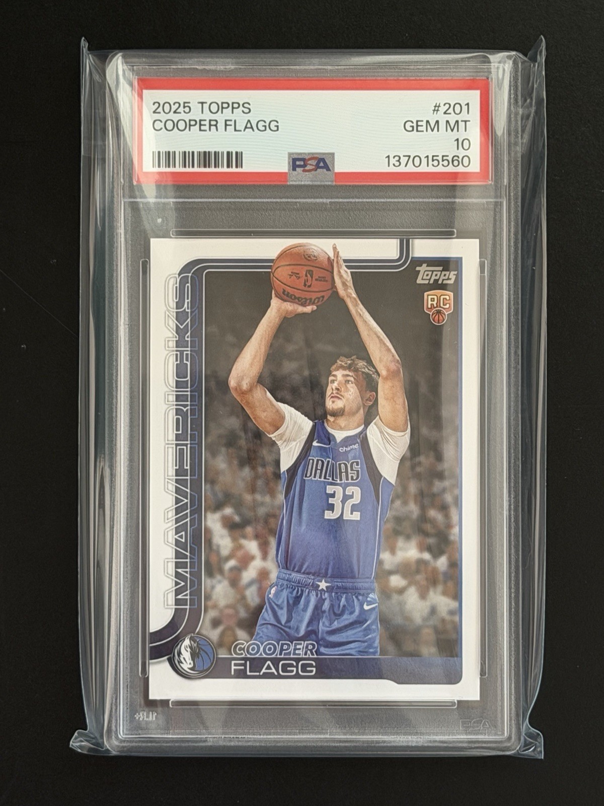 2025 Topps Cooper Flag PSA 10 Mint RC #201 2025 Topps Cooper Flag PSA 10 Mint RC #201