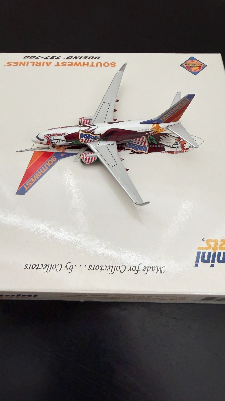 1:400 Gemini Jets Southwest Airlines B 737-700 N918WN 81349 GJSWA1952 Airplane