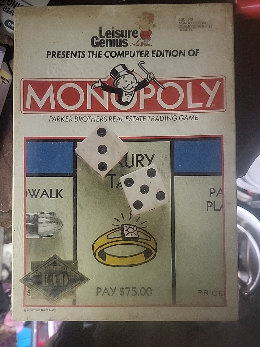 Leisure Genius Monopoly Computer Board Game Leisure Genius Monopoly Computer Board Game