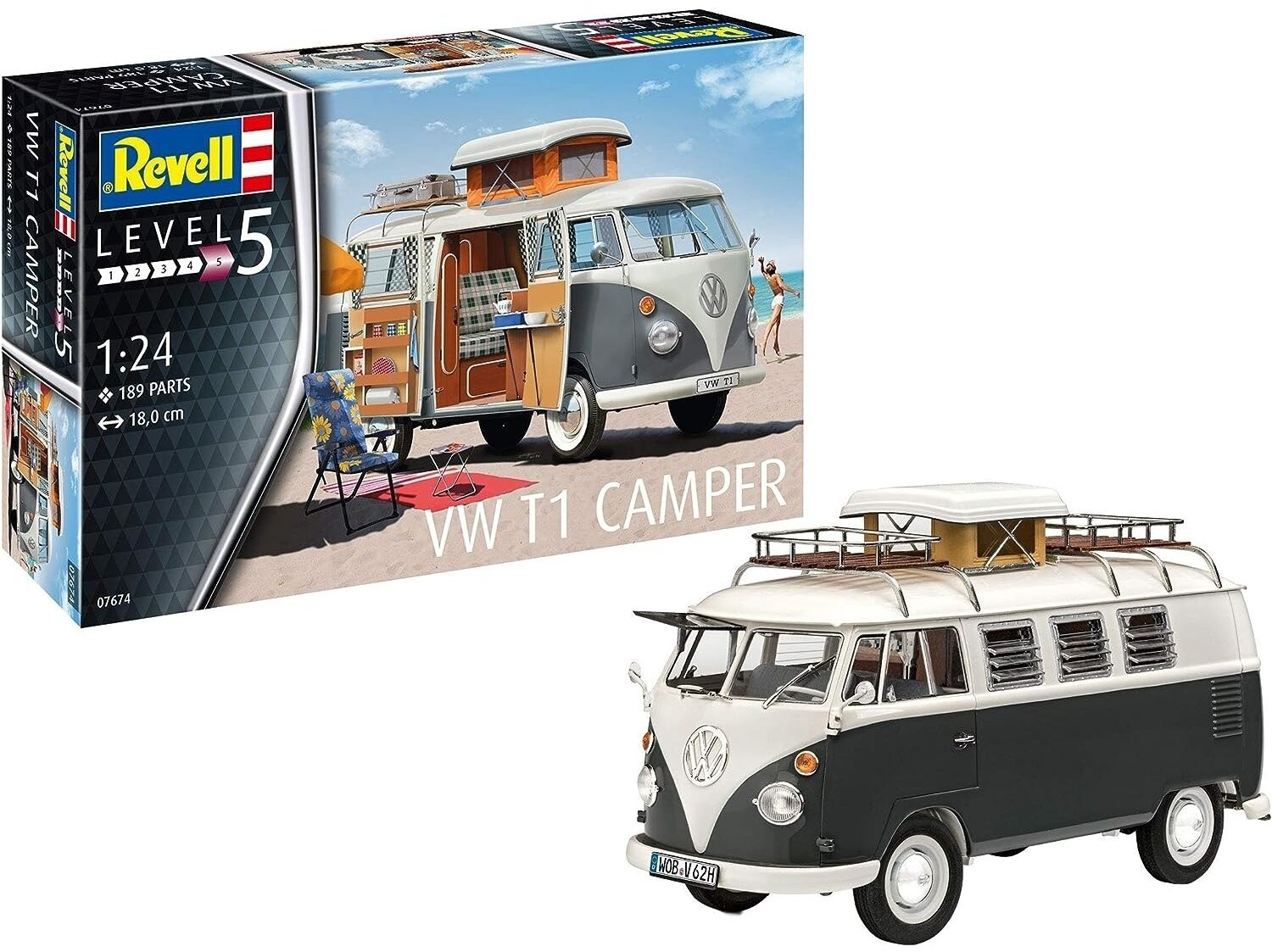 Revell - VW T1 Camper 1/24 07674