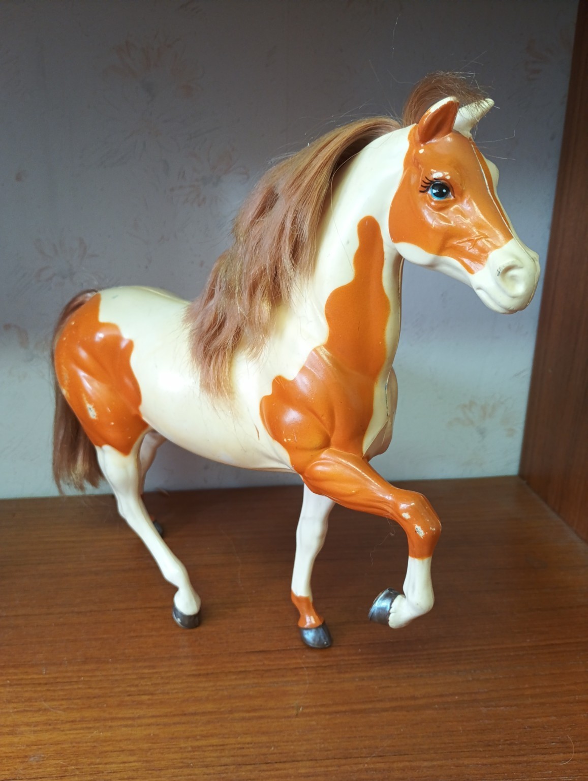 Rare Vintage 1991 Mattel Barbie Lucky Dream Horse Collection #4046 Pinto Horse
