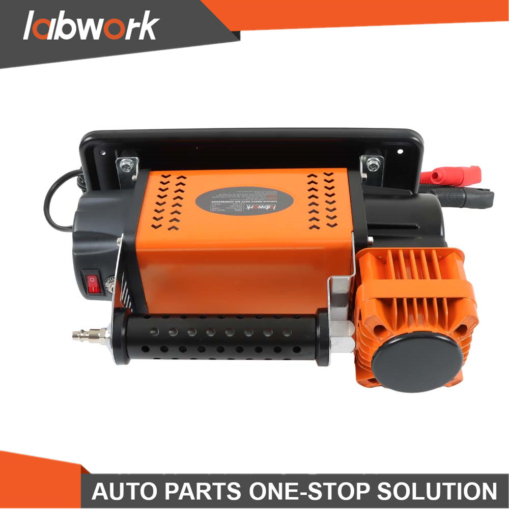 Labwork 12V Air Compressor Pump Single Cylinder For 4x4 Vehicle & RV Offroad