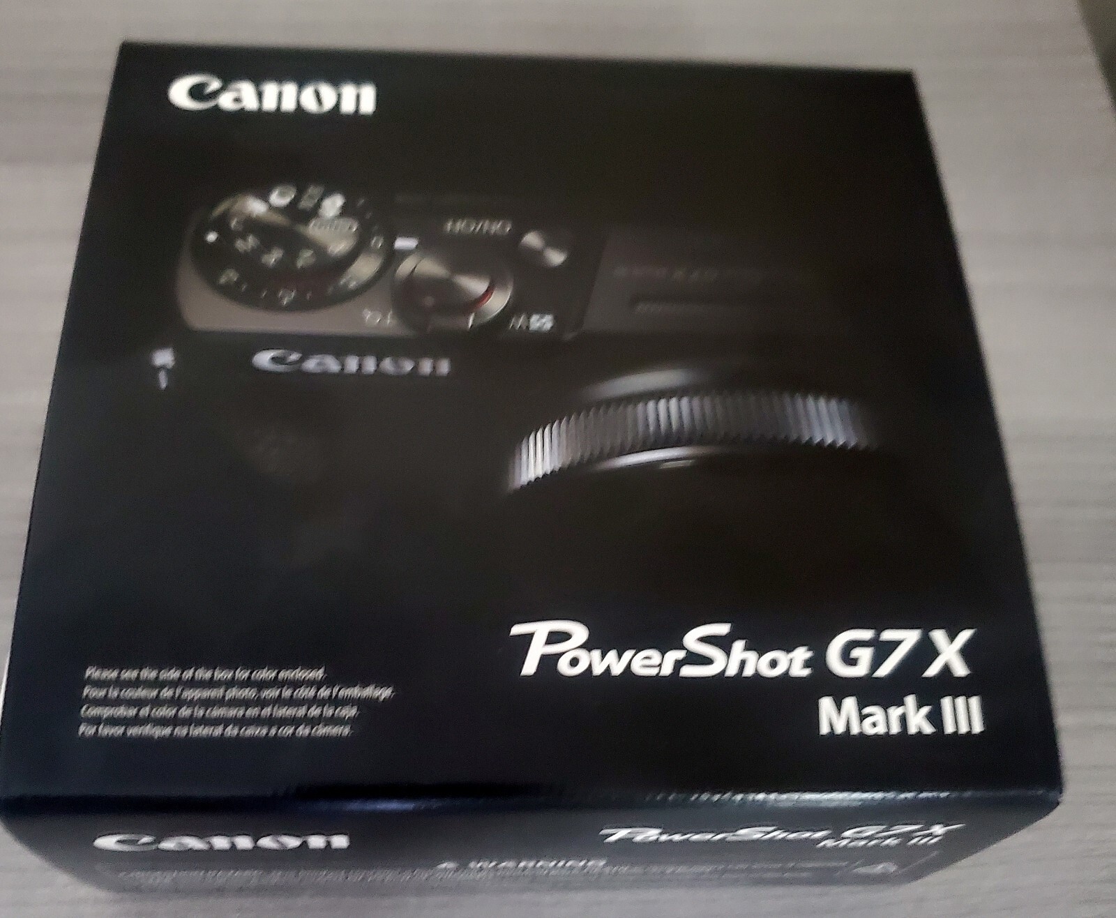 Canon PowerShot G7 X Mark III 20.1MP Point & Shoot Digital Camera New Black