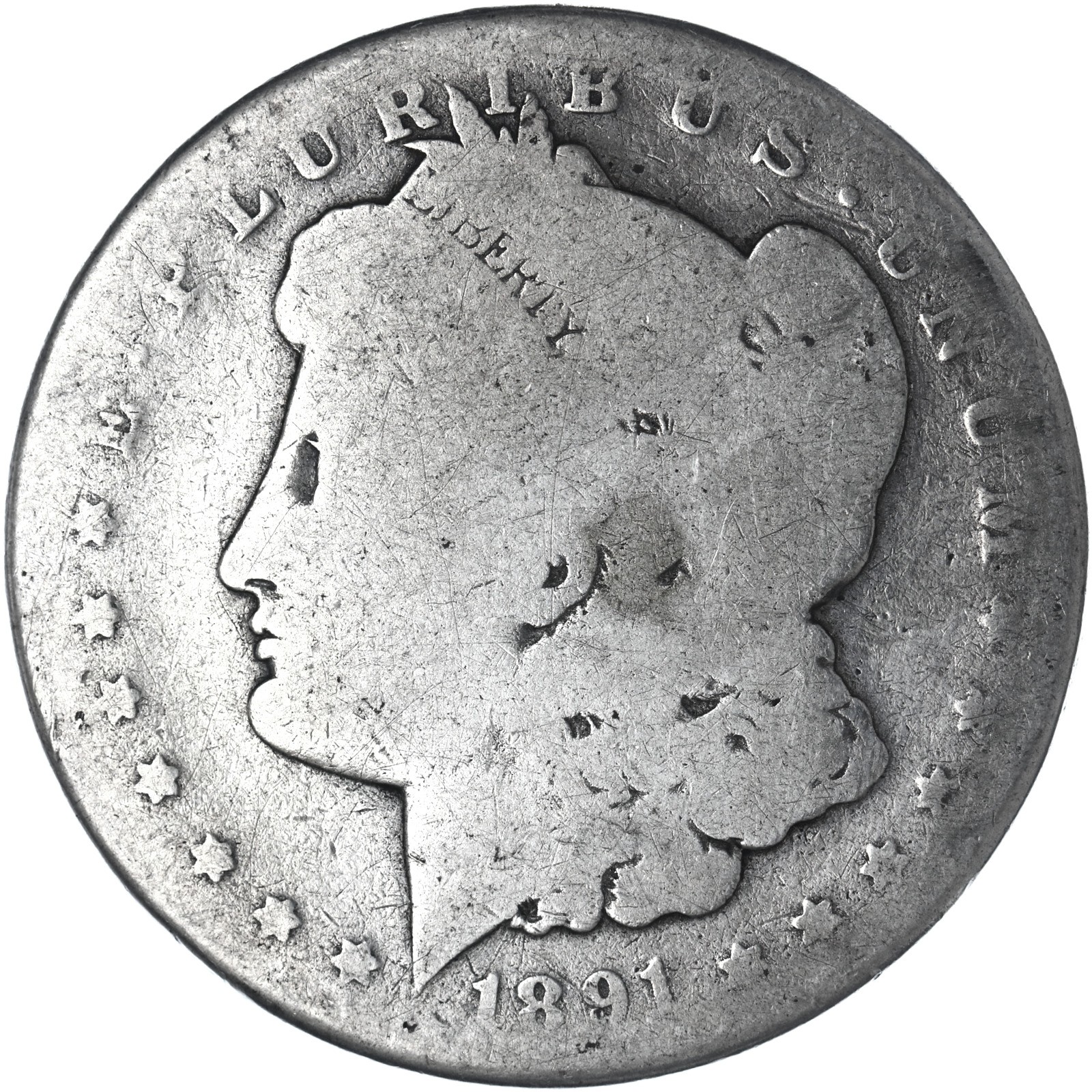 1891 O Morgan Dollar Fair See Pics G536 1891 O Morgan Dollar Fair See Pics G536