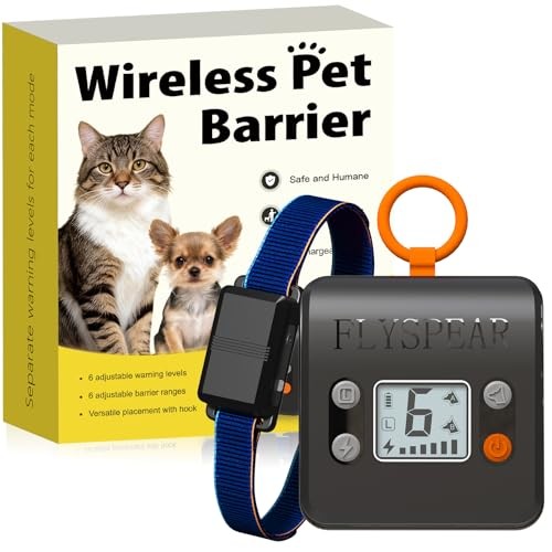 BLACK/ORANGE - FLYSPEAR WIRELESS CAT BARRIER