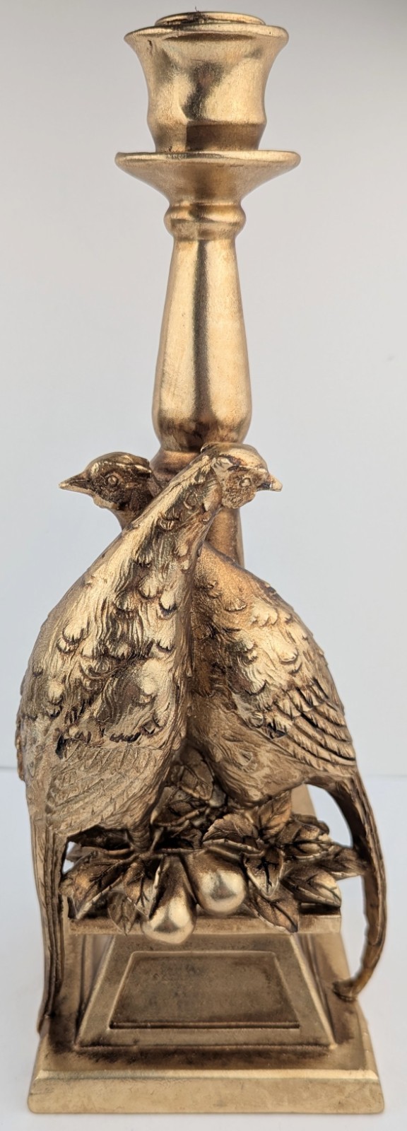 Christian Lacroix Autumn Pheasants Candle Holder Christian Lacroix Autumn Pheasants Candle Holder