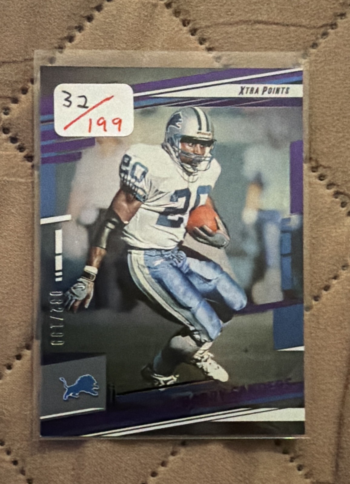 2022 Panini Prestige - Barry Sanders #103 Xtra Points Purple /199
