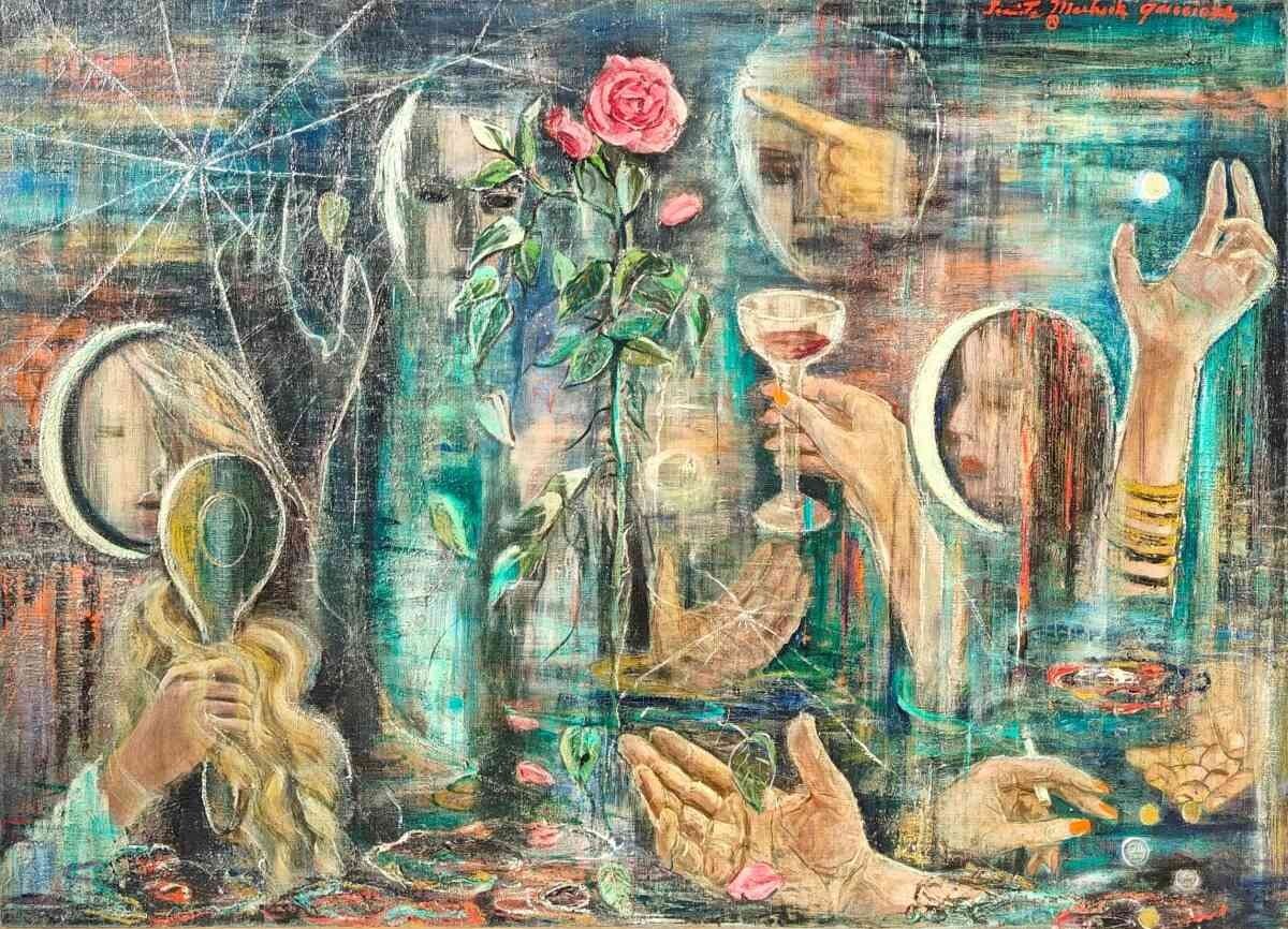 Juanita Guccione - Lesson from the Rose Art Print