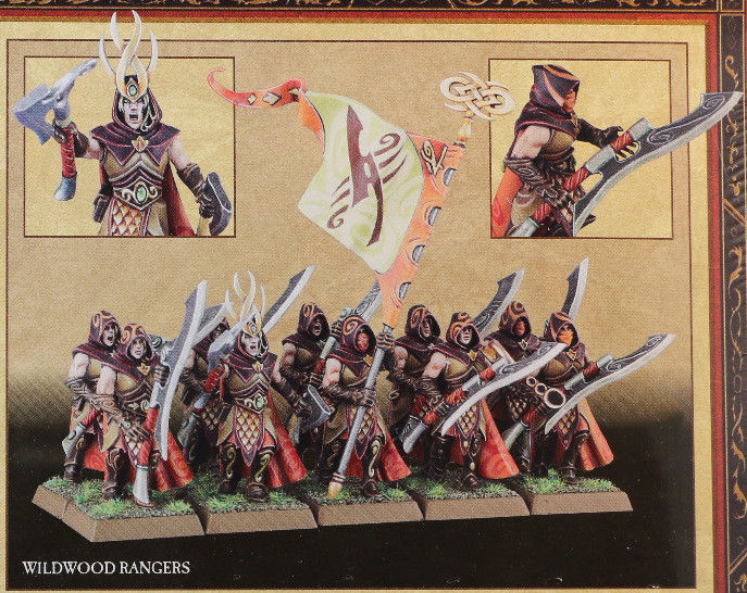Warhammer TOW Wood Elf Realms Wildwood Rangers (10) NEW NO BOX