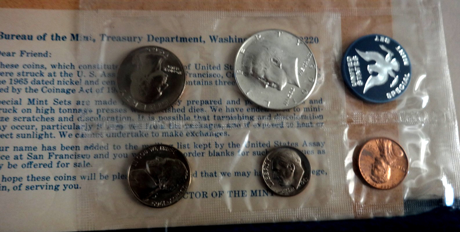 1965-US MINT SET-\