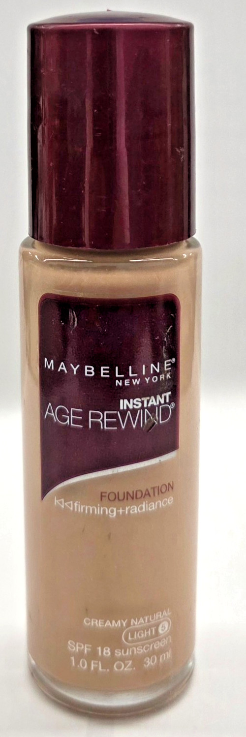 NEW MAYBELLINE Instant Age Rewind FOUNDATION-CREAMY NATURAL LIGHT 5 NEW MAYBELLINE Instant Age Rewind FOUNDATION-CREAMY NATURAL LIGHT 5