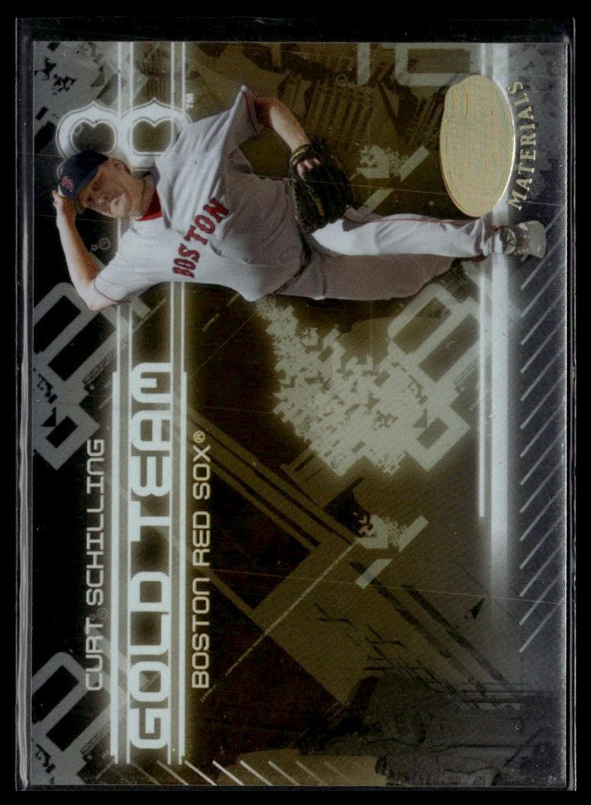 2005 Leaf Certified Materials #GT-5 Curt Schilling Gold Team - Red Sox 2005 Leaf Certified Materials #GT-5 Curt Schilling Gold Team - Red Sox