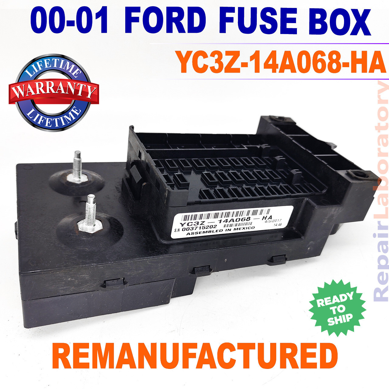 ✅ReBuilt✅  YC3Z-14A068-HA 2000-2001 Ford F250-F550 Fuse box