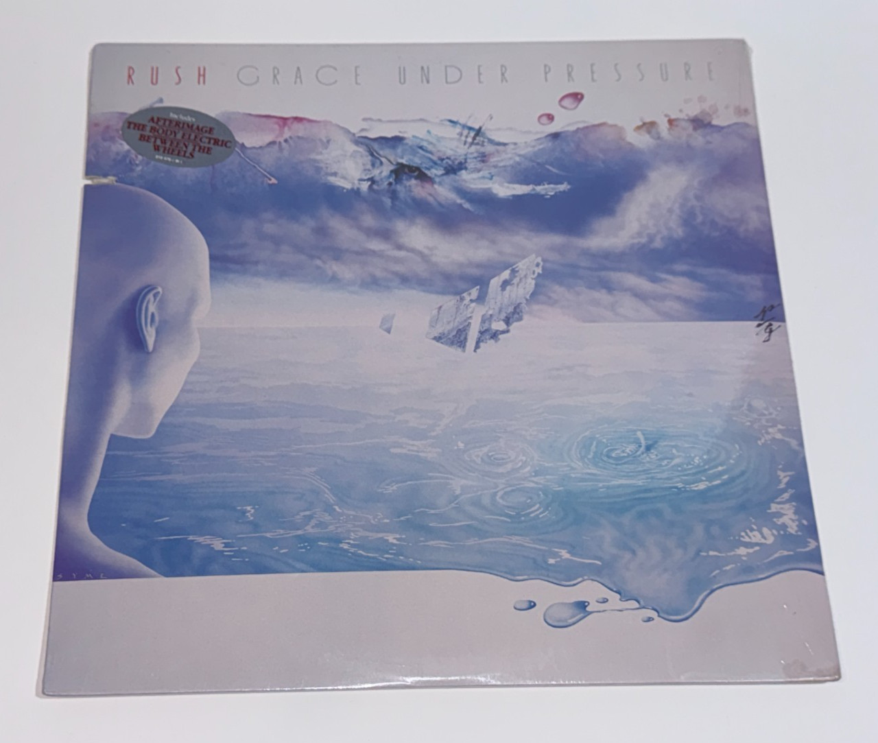 RUSH Grace Under Pressure Vinyl LP SEALED Original 1984 Pressing w/ hype sticker RUSH Grace Under Pressure Vinyl LP SEALED Original 1984 Pressing w/ hype sticker