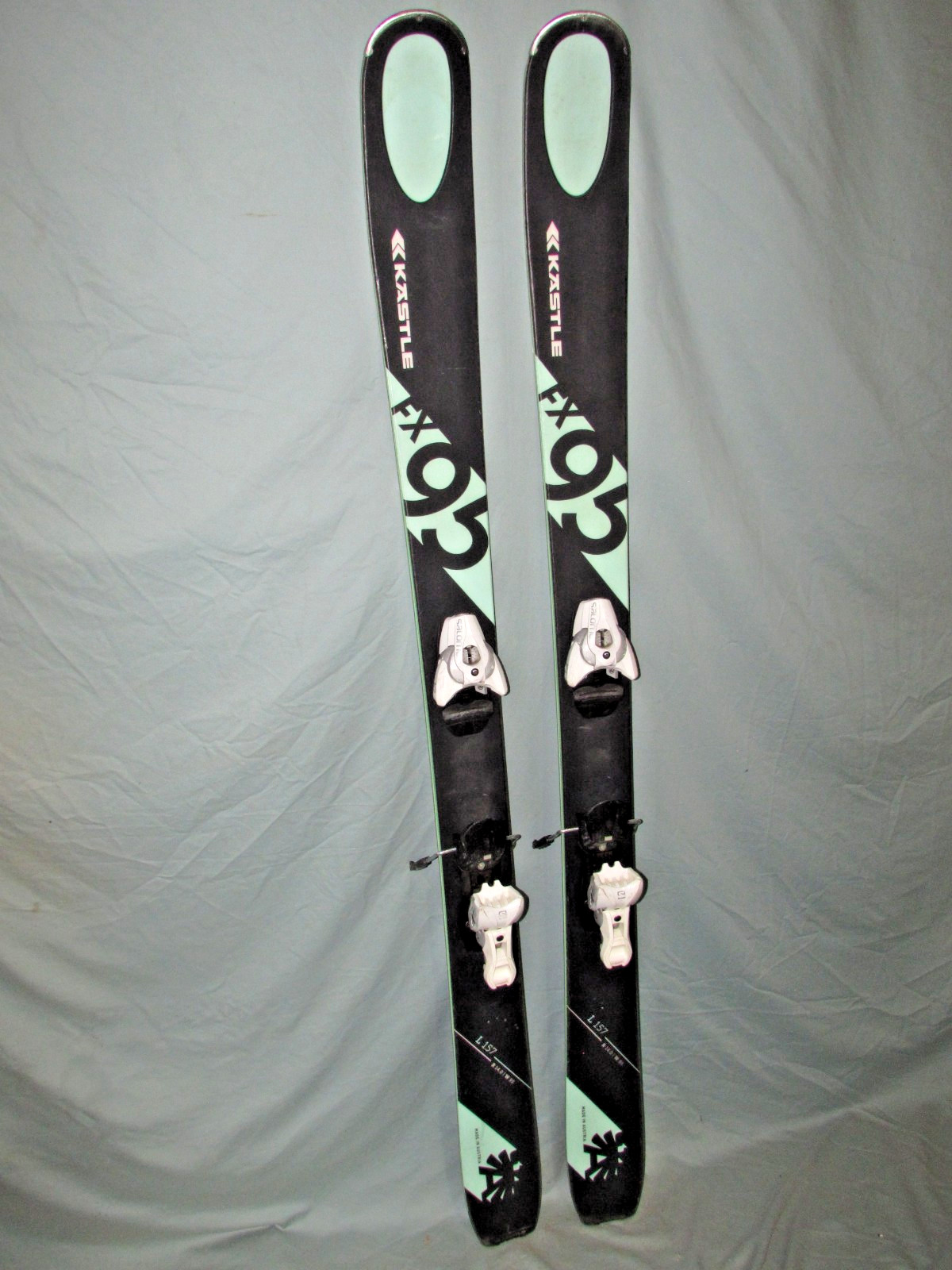 🔥❄️ Kastle FX 95 W  women's all mountain skis 157cm w/ Salomon Z10 TI bindings~