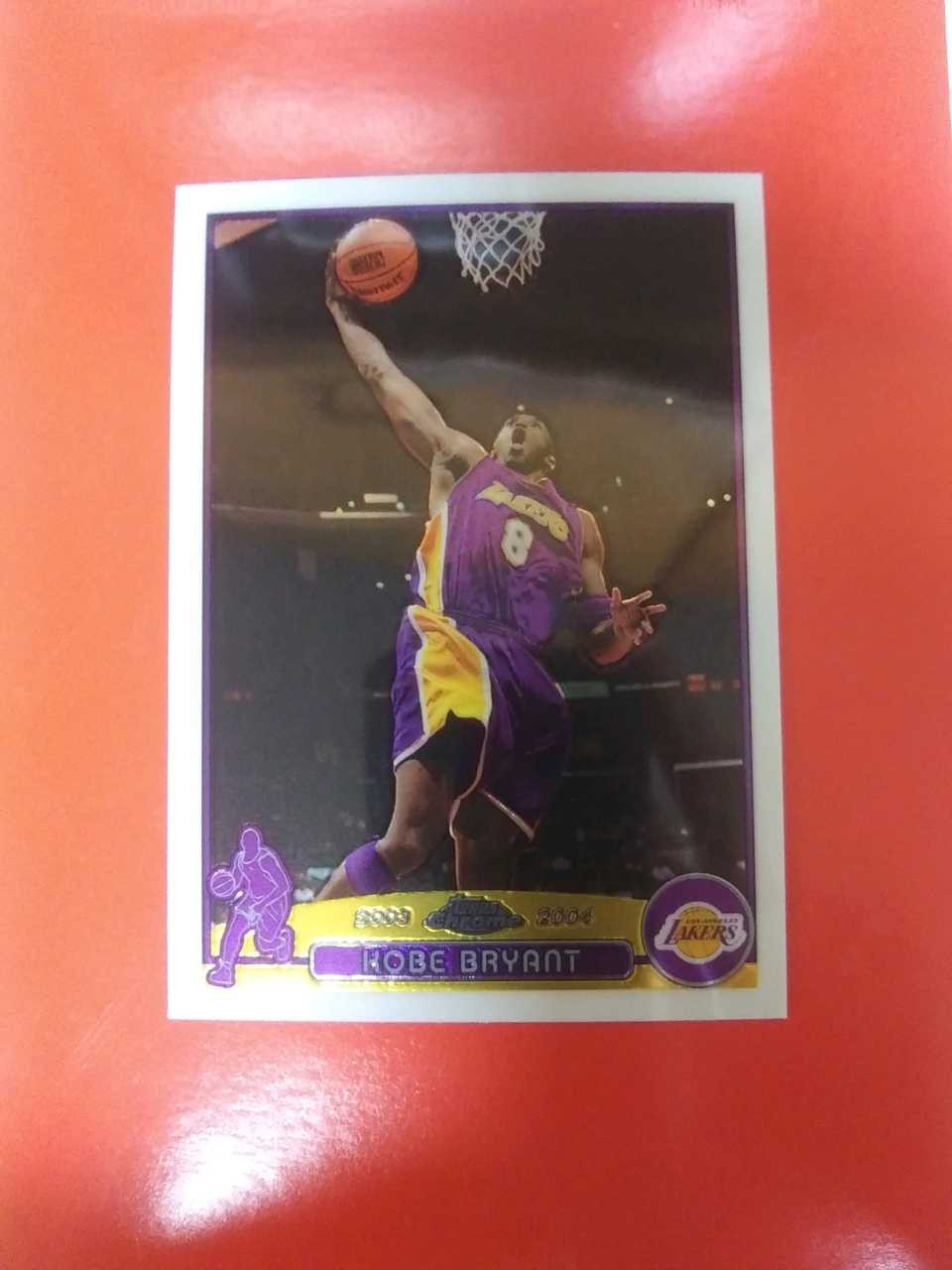 2003-04 Topps Chrome Kobe Bryant , Exc. Cond. 2003-04 Topps Chrome Kobe Bryant , Exc. Cond.