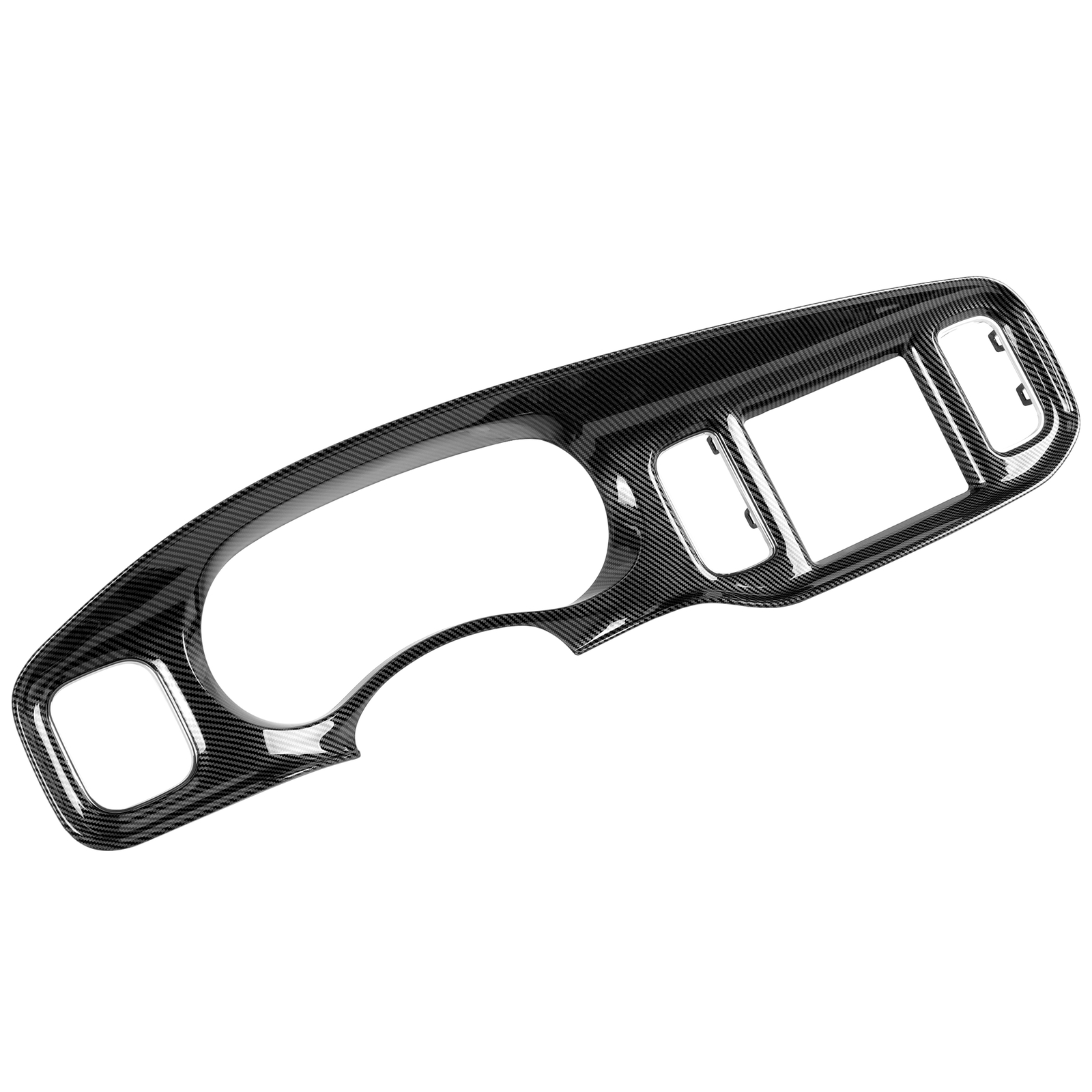 For 2011-2014 DODGE CHARGER INSTRUMENT PANEL RADIO DASH TRIM BEZEL CARBON STYLE For 2011-2014 DODGE CHARGER INSTRUMENT PANEL RADIO DASH TRIM BEZEL CARBON STYLE