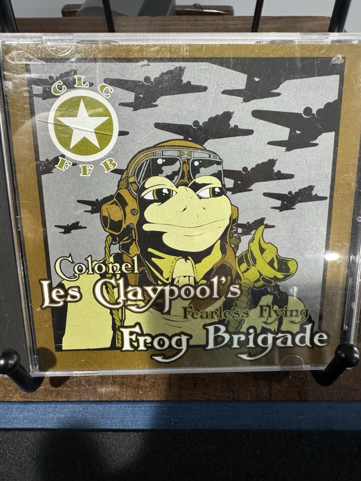 Colonel Les Claypool\'s Fearless Flying Frog Brigade Live CD USED Prawn Songs Colonel Les Claypool\'s Fearless Flying Frog Brigade Live CD USED Prawn Songs