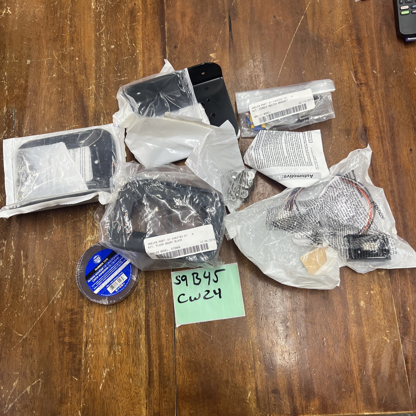 whelen 01-06669936-00c 4bkt1 4tsmab Lot Of Whelen