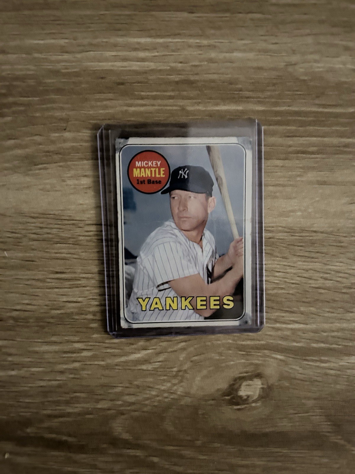 1969 topps mickey mantle 500 1969 topps mickey mantle 500