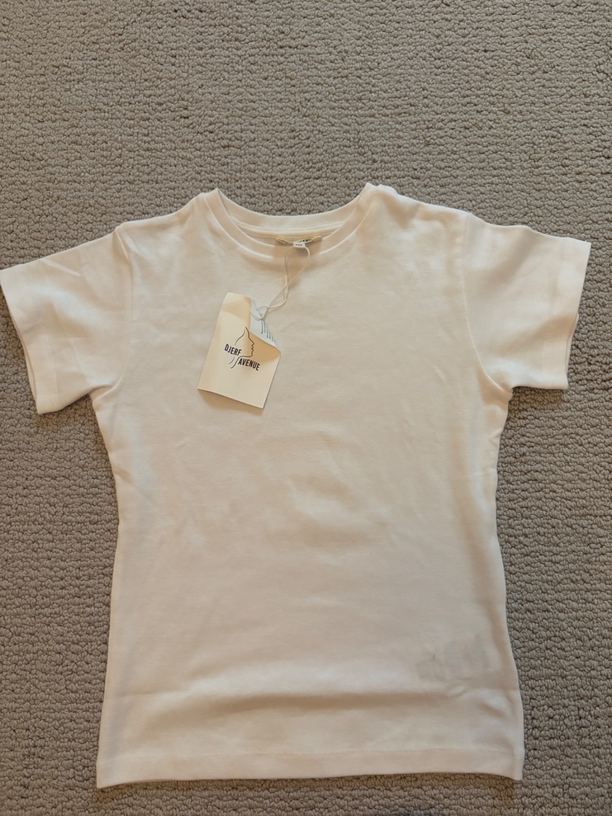 Womens white djerf avenue white shirt size xxs NWT