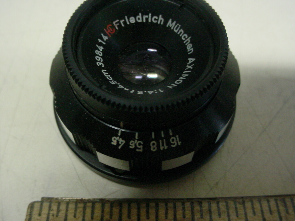 Friedrich Munchen Lot of 100 pcs #1340 vintage axinon lens f4.5 45mm NOS