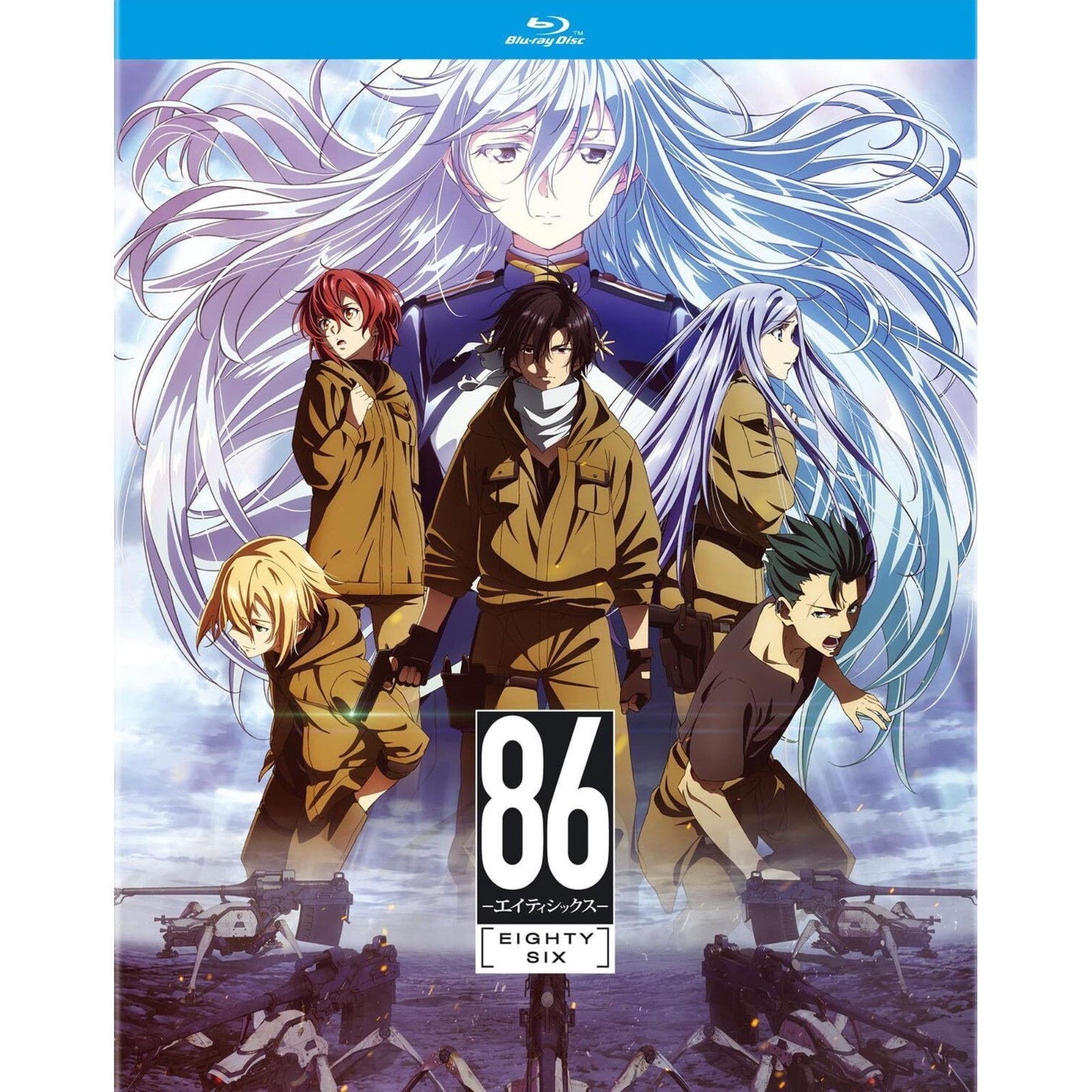 86 Eighty-Six Complete First Season Blu-ray Anime (FREESHIP)