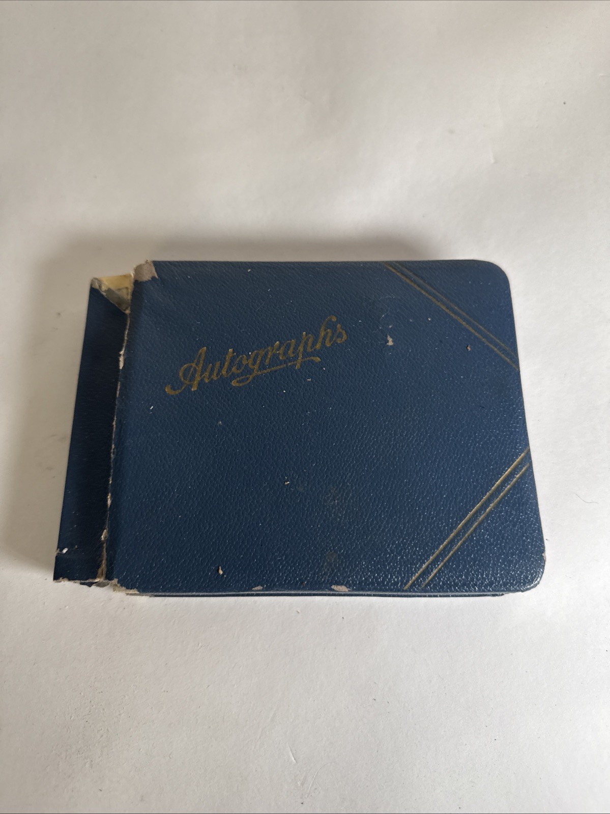 Antique 1952 School Autograph Book Signed By Friends, Eugene Oregon
