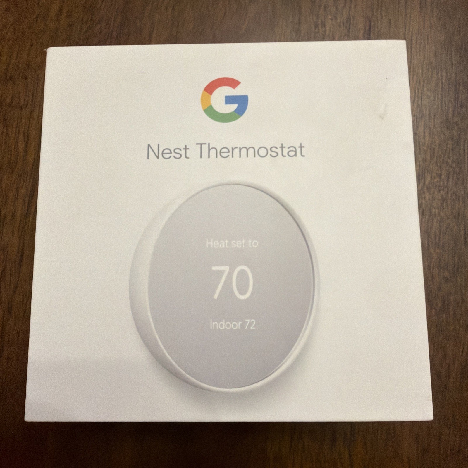 Google Nest Thermostat Snow - G4CVZ (GA01334-US)