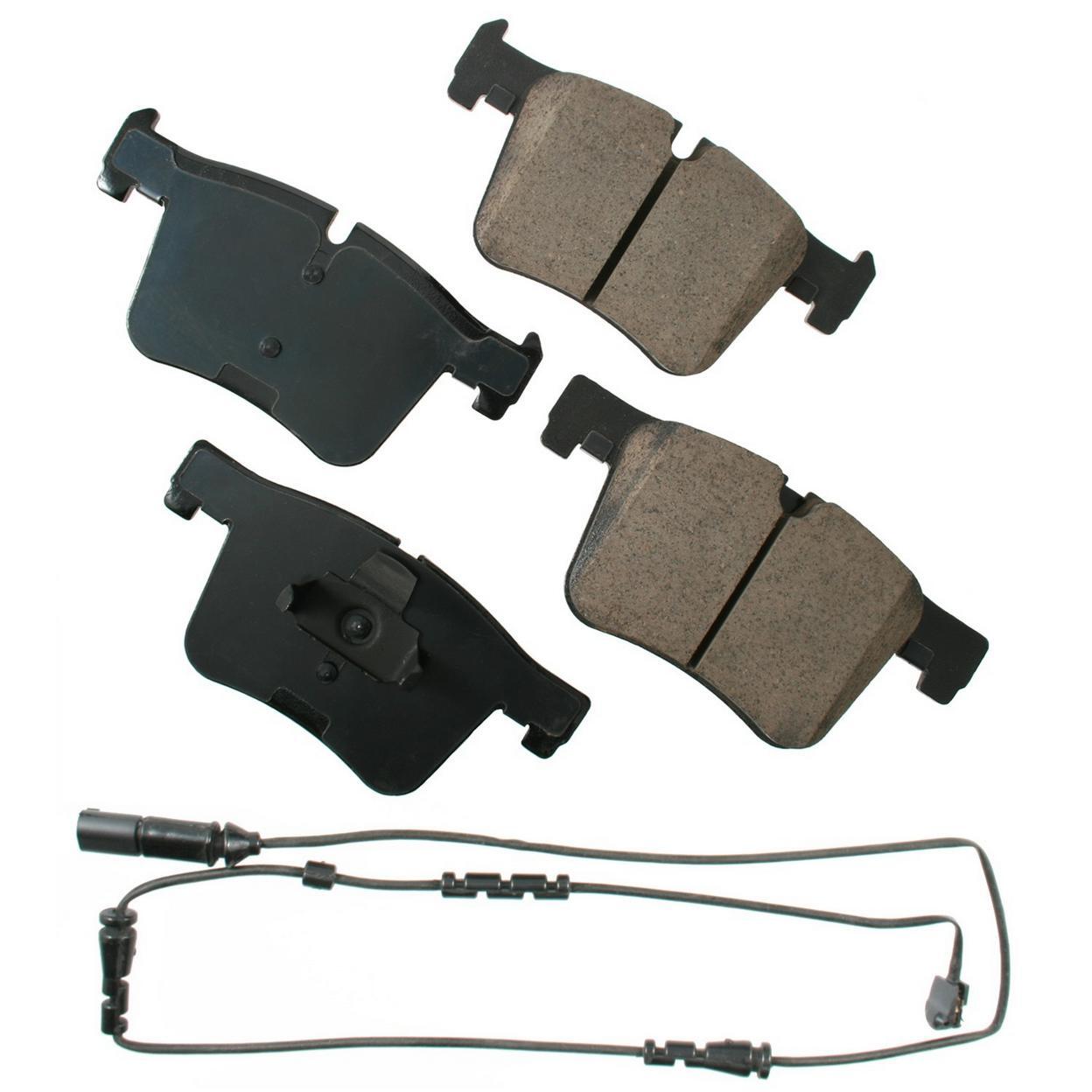 Akebono EURO Ultra Premium Ceramic Disc Brake Pad Kit | EUR1561