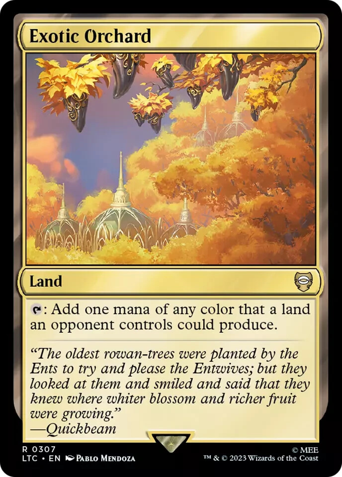 Exotic Orchard [The Lord of the Rings: Tales of Middle-Earth Magic MTG