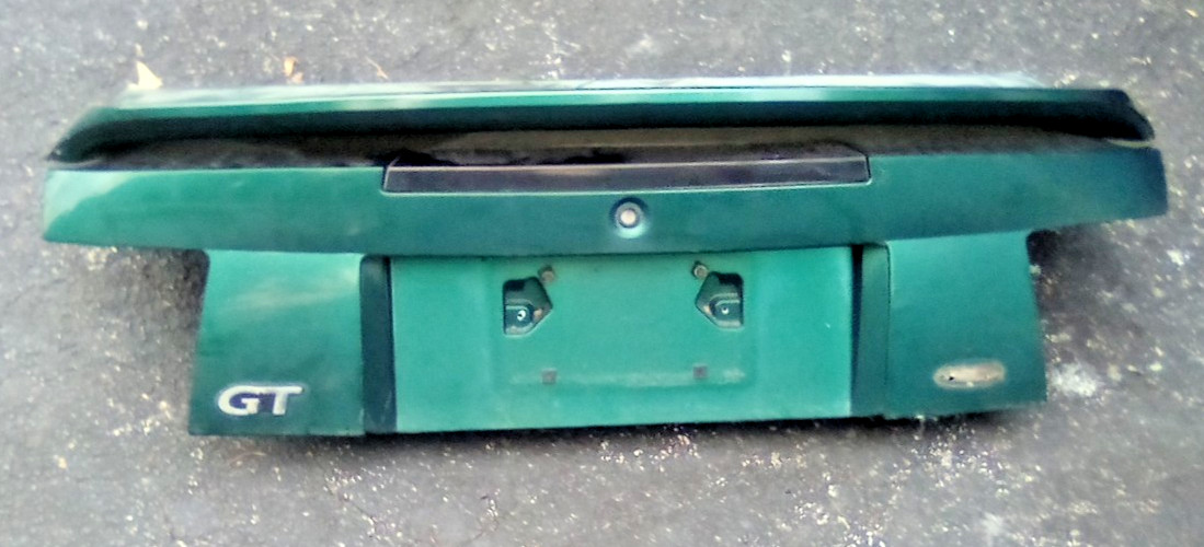 1999-04 Ford Mustang GT Trunk Deck Lid Wing Spoiler Green U208DG